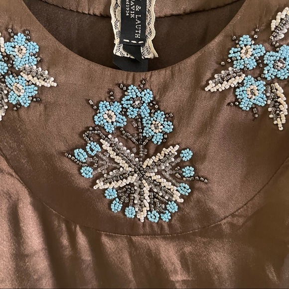 Anthropologie “Andersen & Lauth” beaded blouse - Picture 2 of 8
